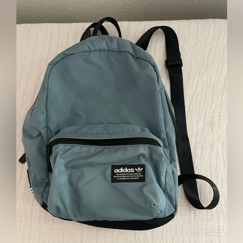 Adidas mini blue backpack